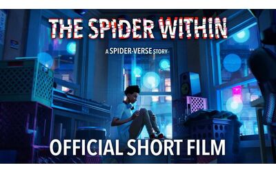The Spider Within: A Spider-Verse Story – Ecco il cortometraggio su Miles...