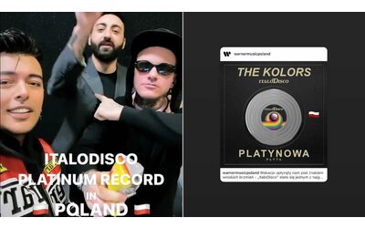 I The Kolors nel mondo: Italodisco è platino in Polonia, Varsavia è la...