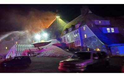 Al Timberline Lodge, l’iconico hotel di «Shining», è divampato un incendio