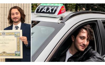 Alex, il giovane ingegnere diventato tassista: «Ora sono felice. La gente si...