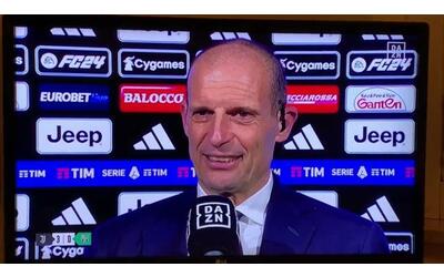 Allegri: «Juve e Inter? È come guardie e ladri»