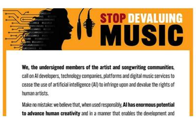 da katy perry a elvis costello la lettera di 200 artisti contro l intelligenza artificiale fermate l assalto alla creativit umana