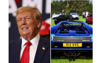 Donald Trump, la sua Lamborghini Diablo all’asta per più di un milione di dollari