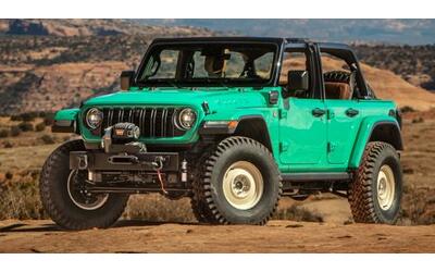 dure pure inarrestabili jeep presenta 4 concept car al raduno nel deserto dello utah