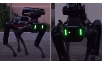 Ecco «Saetta», il cane-robot arruolato dai carabinieri: sarà controllato da remoto