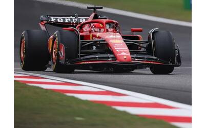 F1 Gp Cina, la gara di oggi in diretta: Verstappen parte dalla pole, Leclerc scatta sesto davanti a Sainz