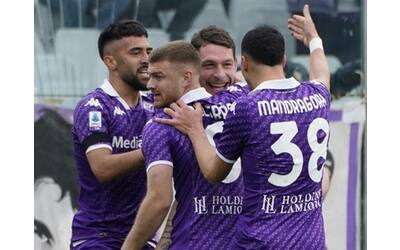 Fiorentina-Frosinone risultato 5-1: gol di Belotti, Ikoné, Quarta, Nico...