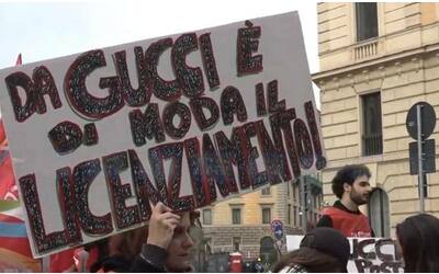 gucci sciopero contro il trasferimento di 153 dipendenti da roma a milano