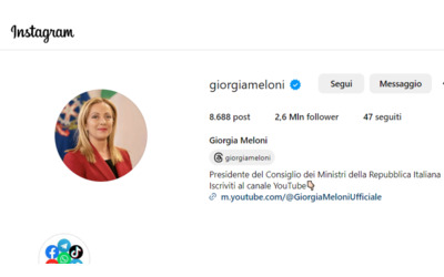 hackerato il profilo instagram personale di giorgia meloni le indagini della polizia postale