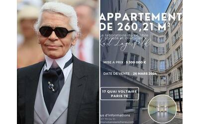 Karl Lagerfeld, l’atelier di Parigi va all’asta per 5,3 milioni di euro