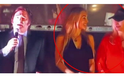 l occhiataccia della sorella di milei che gela la fidanzata del presidente neo eletto dell argentina