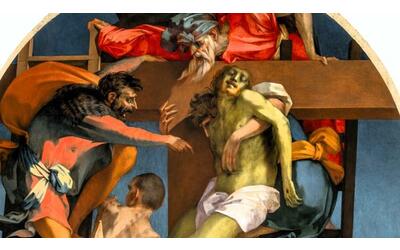 La «Deposizione dalla croce» di Rosso Fiorentino torna a nuova vita: il restauro e la potenza dei colori originali