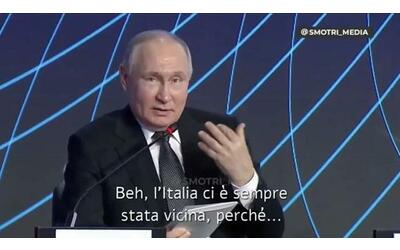 La risposta di Putin alla studentessa italiana: «L’Italia ci è sempre stata vicina, da voi ci si sente come a casa»
