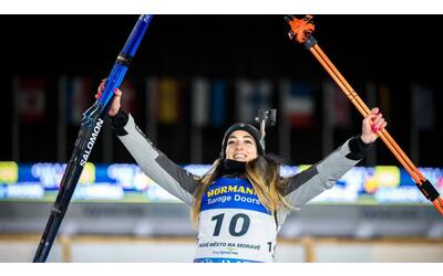 Lisa Vittozzi, la regina del biathlon: «Ho ritrovato la forza mentale dopo due anni di follia»