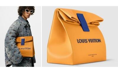 Louis Vuitton lancia la «Sandwich bag», la borsa ispirata a una busta per tramezzini