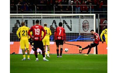 Milan-Borussia Dortmund di Champions League in diretta 1-1: gol di Reus e Chukwueze