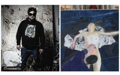 Mostra «blasfema» a Carpi, accoltellato l'artista Andrea Santini, danni a una delle opere: fuggito l'aggressore