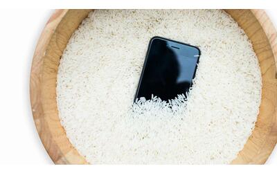 Non mettere l'iPhone bagnato nel riso per asciugarlo e gli altri falsi miti...
