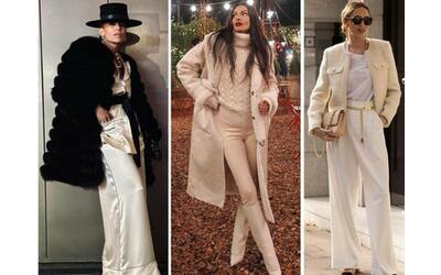 Pantaloni bianchi anche in inverno, indossarli da star come Jennifer Lopez e...