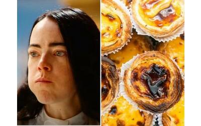 Pasteis de nata, cosa sono i misteriosi dolcetti portoghesi di cui si abbuffa Emma Stone in «Povere Creature»