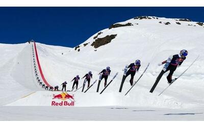 record del mondo il saltatore con gli sci entra nella storia con un mega salto