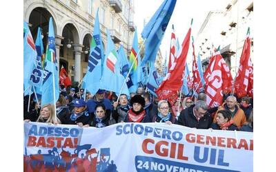 sindacati dopo la piazza l incontro del 28 novembre a palazzo chigi ci vuole responsabilit e dialogo