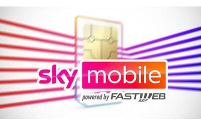 sky entra nella telefonia le prime offerte del nuovo servizio mobile creato con fastweb