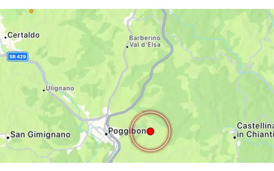 Terremoto  magnitudo 3.4, gente in strada:  la scossa avvertita anche a Siena e Firenze