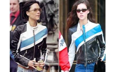 Victoria Beckham «copiata» nel look: la nuora con la stessa giacca del 2001