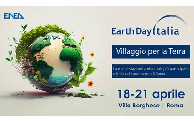 earth day 2024 enea al villaggio per la terra con talk laboratori e quiz