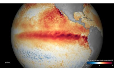 El Niño contribuirà a temperature superiori alla norma tra marzo e maggio