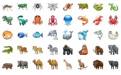 Tra gli emoji arrivano il corallo e  il verme e per la biodiversità è un'ottima notizia