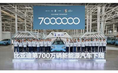 BYD festeggia i 7 milioni di auto 