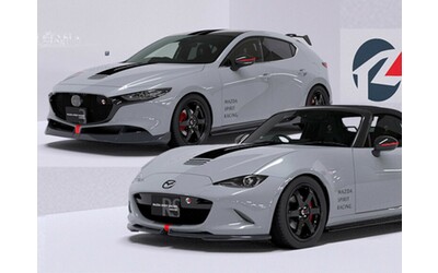 Mazda Spirit Racing, anteprima di due auto sportive al Tokyo Auto Salon 2024