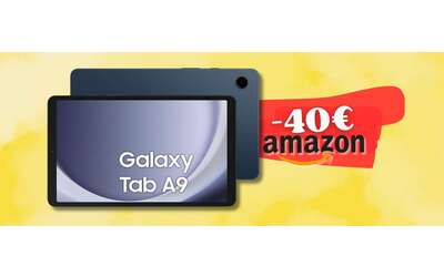 40€ di sconto ISTANTANEI su Samsung Galaxy Tab A9, favoloso