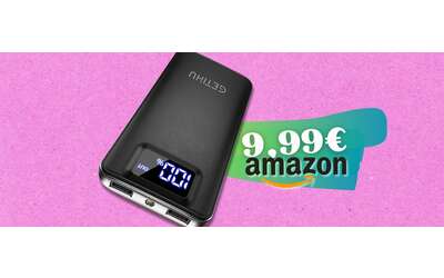 9,99€ per Power Bank super sottile, portatile e con 2 ricariche (Amazon)