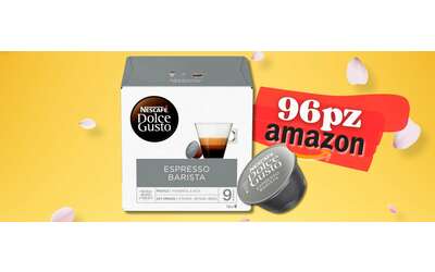 96 capsule ESPRESSO BARISTA per Nescafé 0,23€ cad. su Amazon