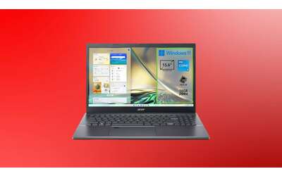 Acer Aspire 1, prezzo top su Amazon: Intel Core i5, 16GB di RAM e Wi-Fi 6