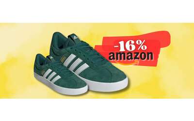 Adidas VL Court a meno di 50€ su Amazon per un paio di scarpe STILOSE