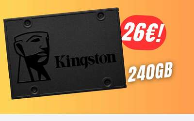 Aggiorna il tuo PC con questo SSD a soli 26€!