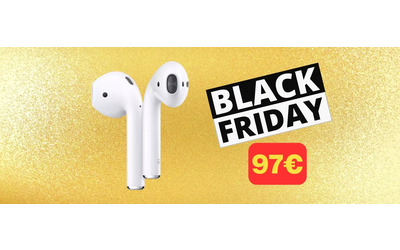Apple AirPods al minimo storico: solo 97€ su Amazon per il Black Friday