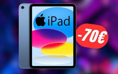 Apple iPad (2022) è SCONTATO di ben 70€!