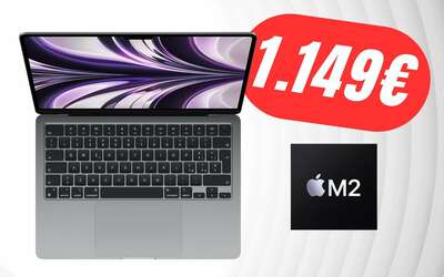 Apple MacBook Air 2022 con chip M2 è il PORTATILE PERFETTO grazie...