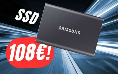 Aumenta la capienza con l’SSD Portatile da 1TB di Samsung!
