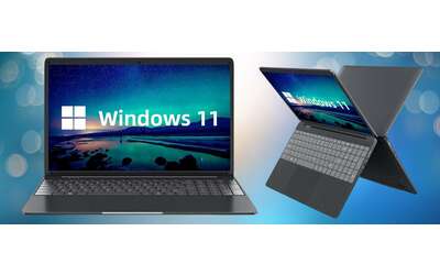 Bastano 209€ per questo laptop SORPRENDENTE: Windows 11, RAM 8GB e SSD 256GB