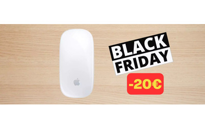 Black Friday: fatti un regalo, Apple Magic Mouse è in sconto di 20 euro