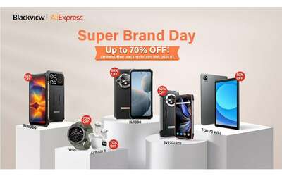 Blackview Super Brand Day: PREZZI INCREDIBILI su moltissimi dispositivi