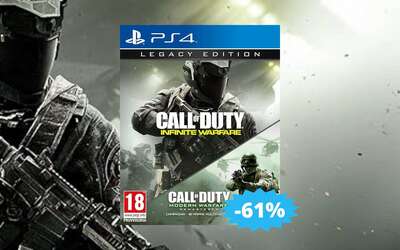 Call of Duty Infinite Warfare PS4: sconto FOLLE per la Legacy Edition