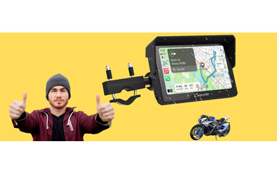Carpuride W502: Il GPS Wireless Portatile che Rivoluziona la Moto