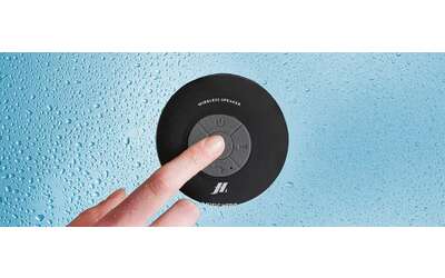 Cassa Bluetooth impermeabile a 16€: è ottima da usare in doccia